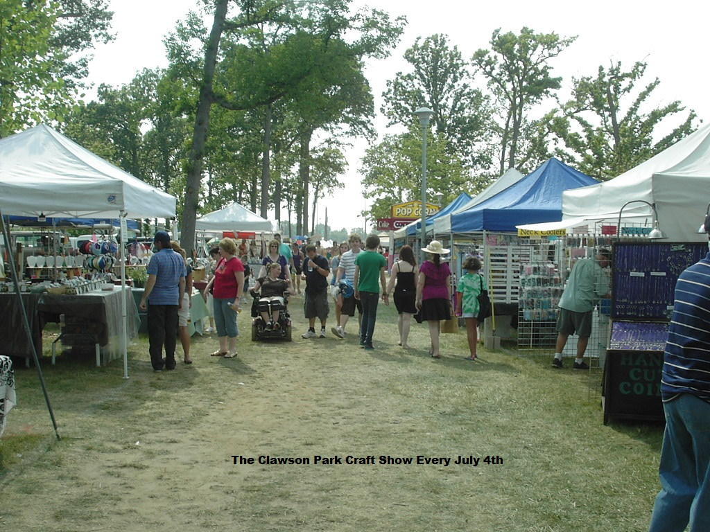 The
                  Clawson Park Craft Show